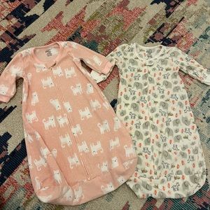 Bundle of 2 fleece sleepsacks